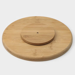 Подставка для подачи крутящаяся BellaTenero, d=32 см, бамбук
