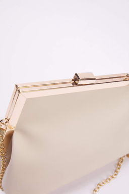 Krem Asimetrik Kad?n S?k Clutch El Cantas? TAKAW26PY00002