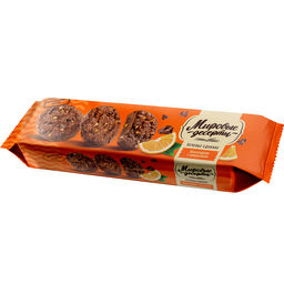 Бр.Печенье сдоб Шоколадное с апельсином 170