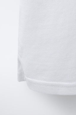 PIQU_ POLO SHIRT WITH PETER PAN COLLAR - Zara фото 3