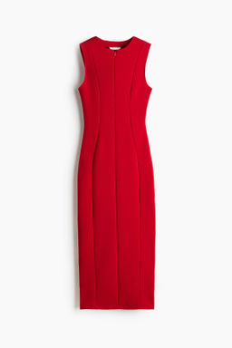 Vestido ajustado interlock