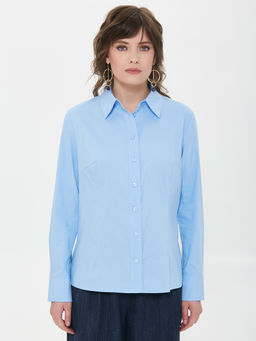 Блузка полуприлегающего силуэта - Stilla фото 6