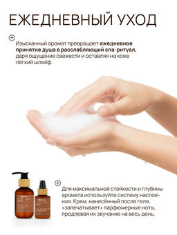 Гель для душа парфюмированный, аромат Vanilla blend, 120 мл, laPOETIQUE  фото 4