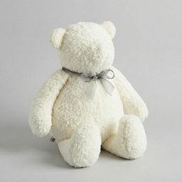 Подушка декоративная арт.4692-09 Медведь ТЕД шерсть белый