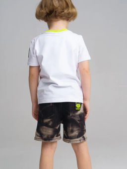 PlayToday / Шорты текстильные джинсовые для мальчиков  фото 4