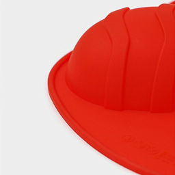 Форма для выпечки Доляна Пасха. Пасхальные яйца, силикон, 32.5?19.5 см, 6 ячеек (9.7?6.8 см), красная  фото 5