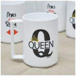 Набор кружек QUEEN&MRS RIGHT 6шт 380мл