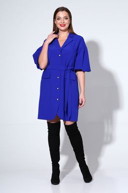 Платье Liona Style 814 василек