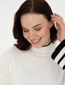 Ekru Comfort Fit Kazak - Pierre cardin фото 2