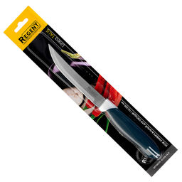 Нож кухонный Talis 11см из нержавеющей стали, ширина 2см, длина 22см, универсальный, пластмассовая ручка, в блистере, Regent (Китай) - Домашняя мода фото 2