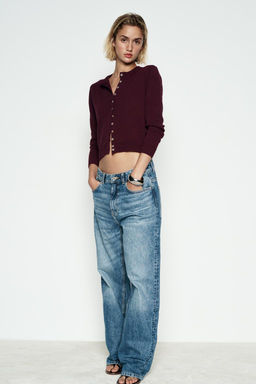 PLAIN KNIT CARDIGAN - Zara фото 10