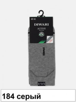 Носки муж. ACTIVE 23С-85СП (короткие) (48/6) - 184 серый