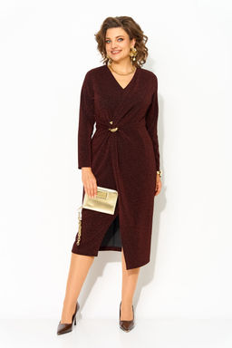 Платье Liliana 1497-Р горький шоколад