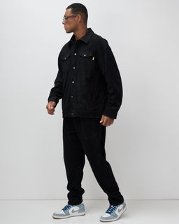 Спортивный костюм мужской весна-лето черного цвета 55040Ch - Mtforce фото 2