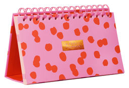 Планер недатированный LOREX JOY 52 листа розовый, твердая обложка