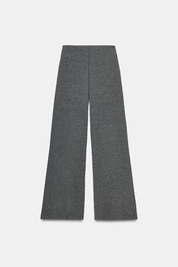 PANTAL?N PALAZZO FLUIDO / Gris medio - Zara фото 7