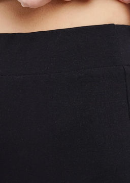 CLE LTR008 Брюки жен. ЧБ база чёрный - Clever wear фото 5