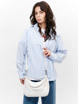 LACCOMA сумка Амира-белый эко кожа хлопок фото 6