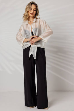 Блузка 4438/08/Молочный - Rise фото 6