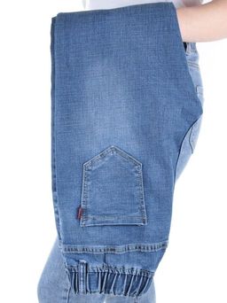 886 Джинсы на резинке женские FASHION WEAR - Фабричный китай фото 10