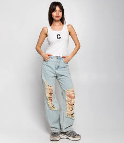 Майка #КТ318, белый