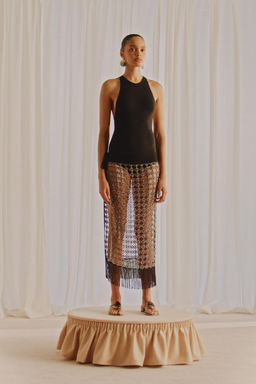 BODY HALTER MARISA BERENSON X ZARA / Negro