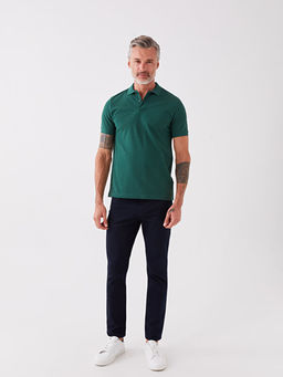 Polo Yaka K?sa Kollu Pike Erkek Ti??rt