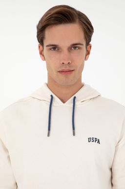 Мужской кремовый базовый свитшот Неожиданная скидка в корзине - U.s. polo assn фото 2