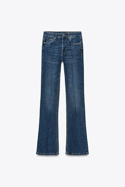 ZW COLLECTION BOOTCUT FULL LENGTH MID-WAIST JEANS - Zara фото 26