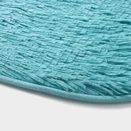 Коврик Доляна Пушистик, 40?60 см, голубой  фото 5