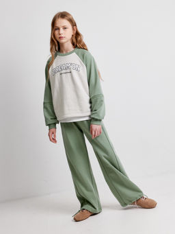 ACOOLA / Брюки детские для девочек Russet_pn бледно-зеленый