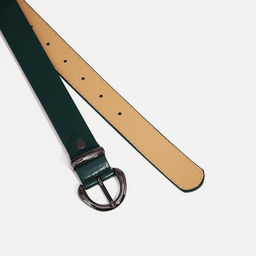 Ремень женский, ширина 2.7 см, винт, пряжка металл, цвет зелёный - Simaland фото 2
