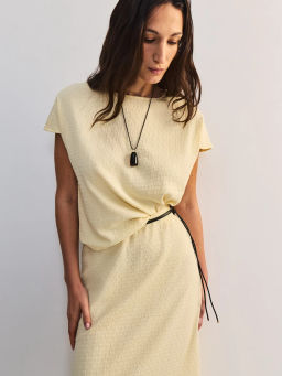 Футболка оверсайз из трикотажа ZR2605013421-132 / Zarina