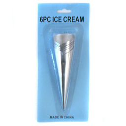 Форма металлическая для выпекания трубочек набор 6 штук 11см, в блистере (Китай)