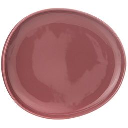 Цена за 2 шт. ТАРЕЛКА ЗАКУСОЧНАЯ FUSION 23*20,5СМ, БРУСНИЧНАЯ