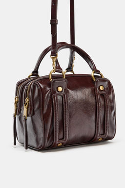 HANDBAG WITH METALLIC DETAILS - Zara фото 4