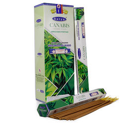 Благовония Satya Hexa Cannabis Канабис аромапалочки уп-6шт