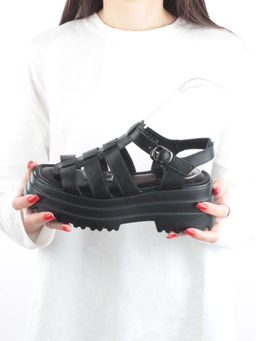 08-PEY337-1 BLACK Босоножки женские