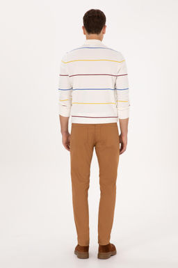 Erkek Camel Kanvas Pantolon - U.s. polo assn фото 4