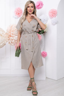 Платье Алфея (песочное) П5594 - Lt collection фото 8