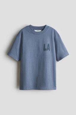 Camiseta estampada de corte holgado - H&m фото 6