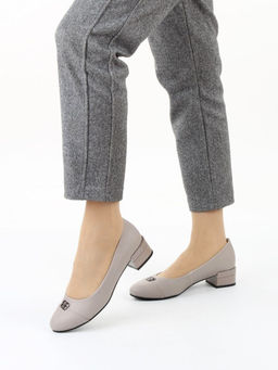06-M47-5 KHAKI Туфли женские (натуральная кожа)