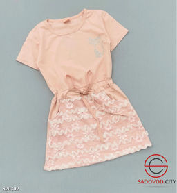 Платье для девочки из хлопка