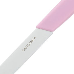 Нож для фруктов и овощей OKROSHKA САЛАТ, лезвие 10 см, розовая ручка OK225P-PN-FR