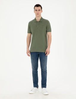 Haki Regular Fit Basic Ti__rt