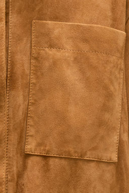 LIMITED EDITION SUEDE LEATHER JUMPSUIT - Zara фото 8