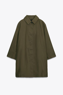 WATER-REPELLENT TRENCH COAT ZW COLLECTION - Zara фото 11
