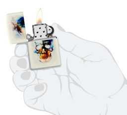 Зажигалка ZIPPO Череп | Skull Design 48563
