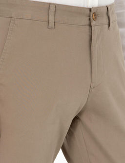 Норковые брюки узкого кроя из парусины - Cacharel фото 5