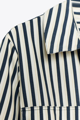 STRIPED SHIRT DRESS ZW COLLECTION - Zara фото 9